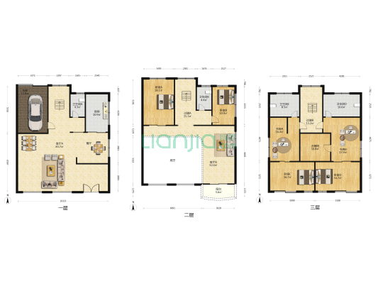 翔辉花园 6室2厅4卫 470平方
