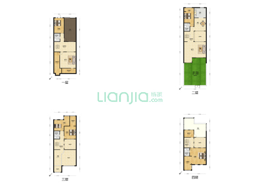 枫桥家园 5室3厅4卫 284平方