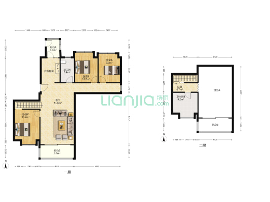 唐宁府 3室1厅2卫 158平方