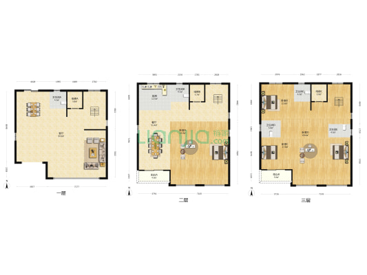 云亭小区 4室2厅5卫 650平方