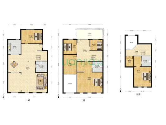 水晶湾 6室1厅3卫 247平方