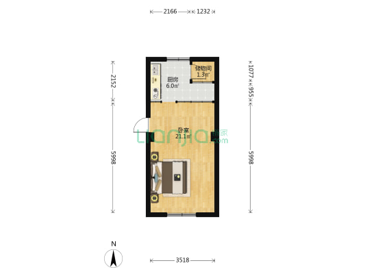 谭头村南约宁叙 1室0厅0卫 832平方