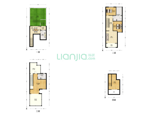 牛驼温泉孔雀城沁泉苑 3室2厅2卫 127平方