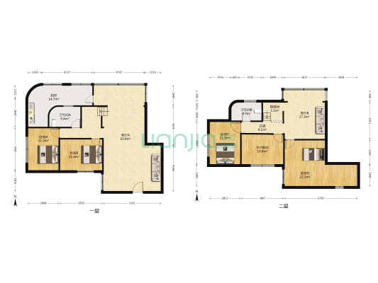 明珠花園 5室2厅2卫 202平方