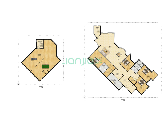 城市经典(三期) 5室1厅3卫 363平方
