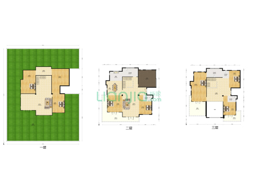 钱湖比华利南区 8室3厅5卫 594平方