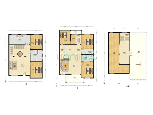 安园小区 5室2厅3卫 280平方