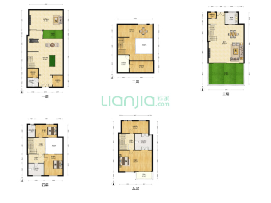 世茂铜雀台别墅（龙胤系） 3室1厅4卫 335平方