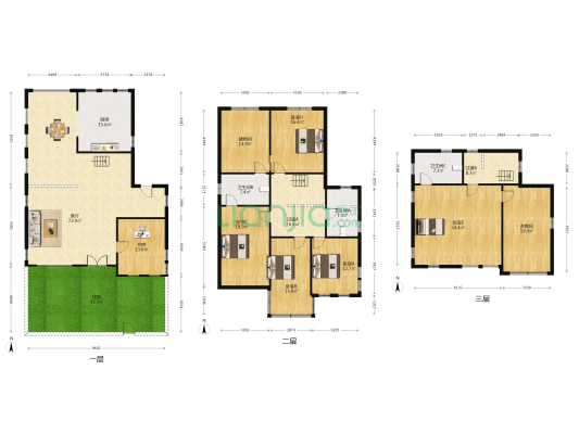 海华景苑 6室1厅3卫 340平方