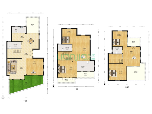 湖山一品 7室2厅4卫 406平方