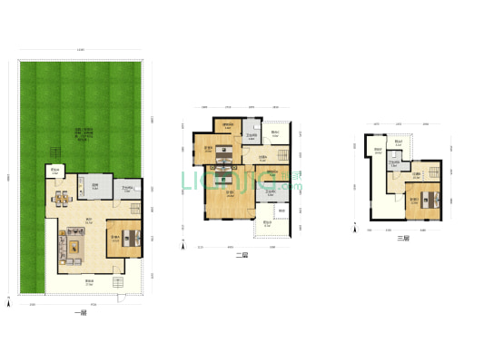 保利鹭沙郡府 4室1厅4卫 221平方