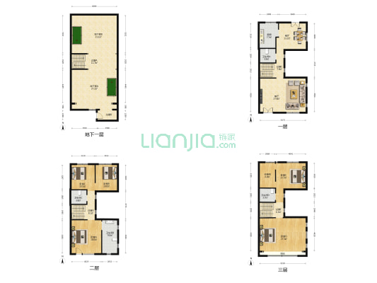 中弘由山由谷 5室2厅4卫 220平方