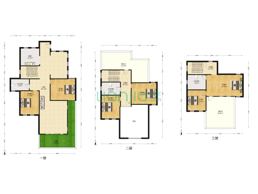 江南水郡 6室1厅3卫 320平方