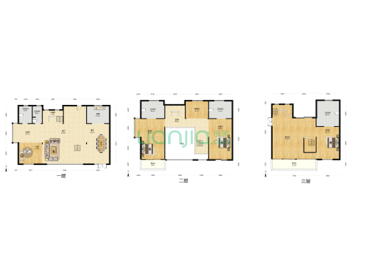 中南春风江南院 4室2厅5卫 718平方