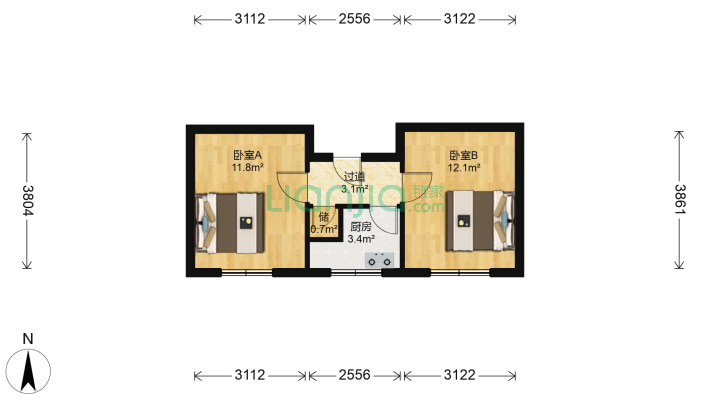 药大社区二手房实景图
