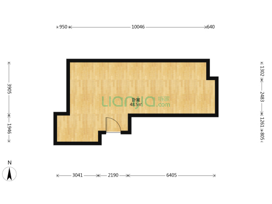 红星国际广场 1室0厅0卫 76平方
