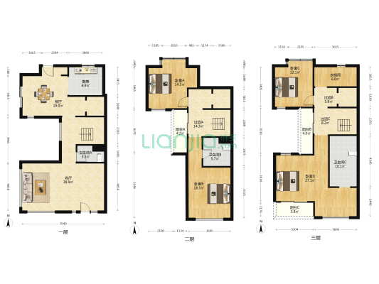 嘉涛湾 4室2厅3卫 317平方
