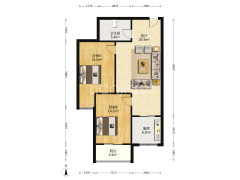 高新区 德信公园 房本满二年 自住标准装修-涿州华泰豪庭户型图