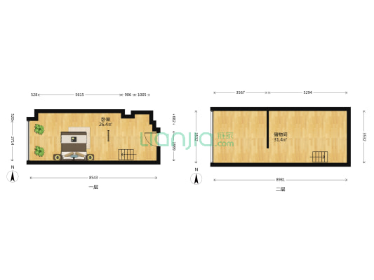卓越SOHO 1室0厅0卫 35平方
