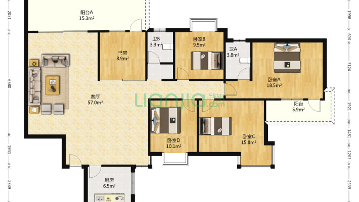 翠岭嘉园二手房实景图