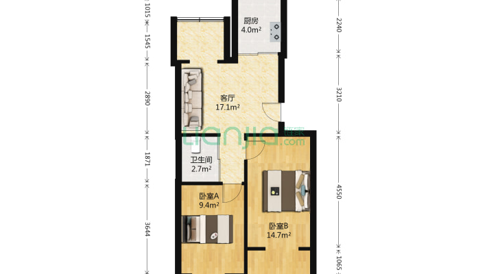 长化小区二手房实景图