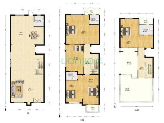 江景一品 5室2厅4卫 298平方