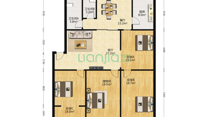 樊城区检察院家属院二手房实景图