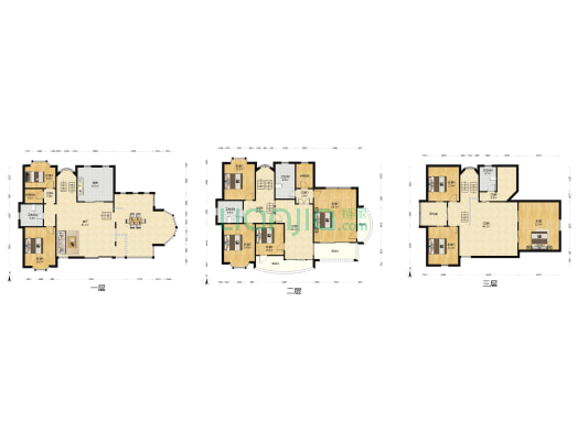 星海庄园 9室1厅4卫 435平方