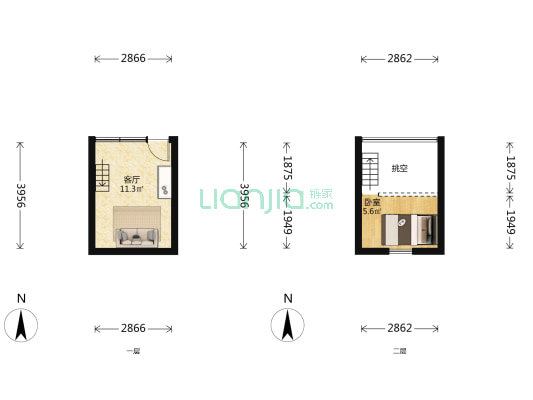 五福里 1室1厅0卫 15平方