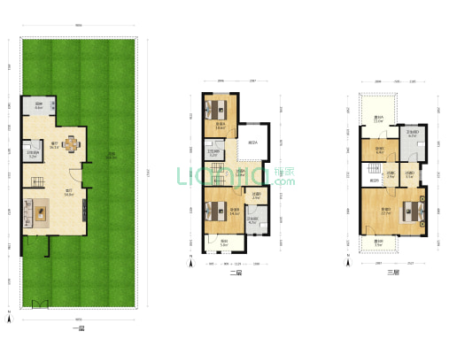 牛驼温泉孔雀城雅泉苑 4室2厅4卫 180平方