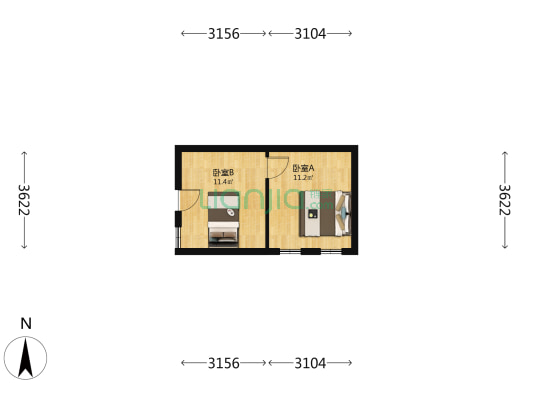 兴义里 2室0厅0卫 35平方
