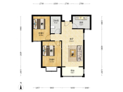位置优越，交通便利，配套齐全！-涿州凯兴悦享城户型图