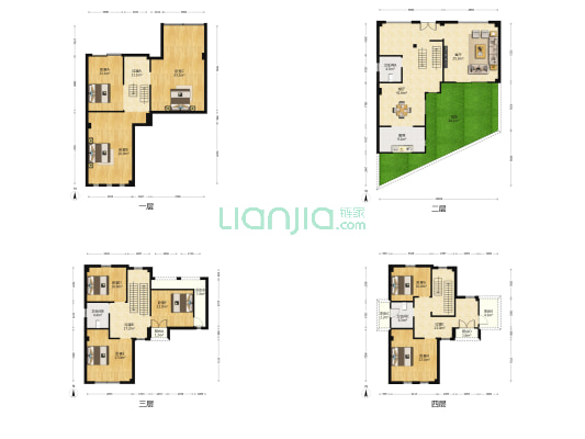 高迪墅 8室2厅3卫 297平方