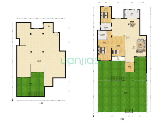 野风启明苑 3室1厅2卫 166平方
