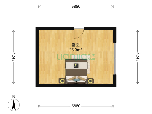 星河湾 1室0厅0卫 34平方