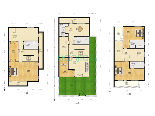 天然居文化坞 · 栖谷坊 4室2厅4卫 313平方