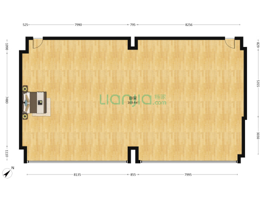 亿能国际广场 1室0厅0卫 275平方