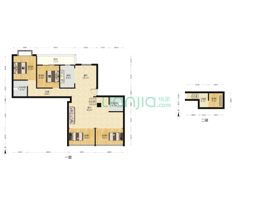 日盛湖湘府 5室2厅2卫 160平方