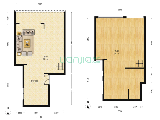 吉源星河境 1室1厅0卫 210平方
