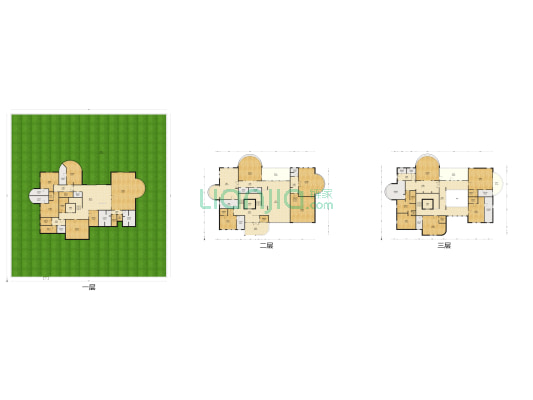 昆明恒大国际健康城 13室2厅17卫 1167平方