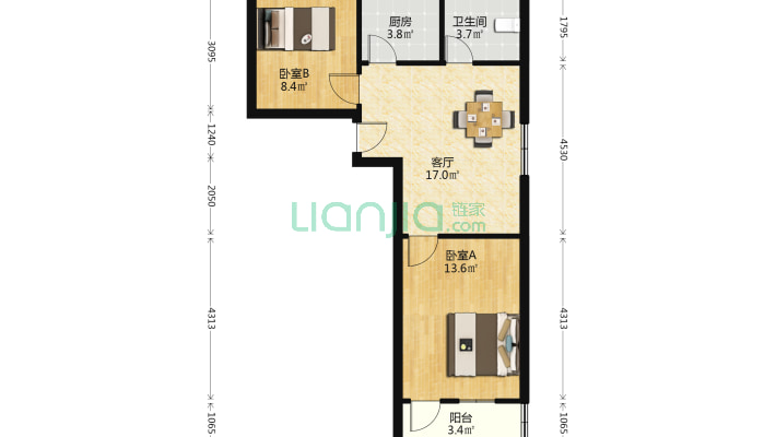 南胡家墩18号二手房实景图
