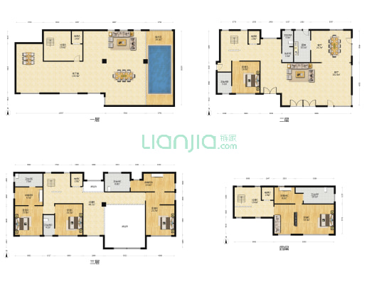 华侨城十号院 5室2厅7卫 690平方