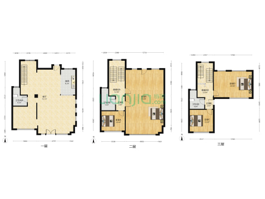 陶溪谷 4室1厅3卫 257平方