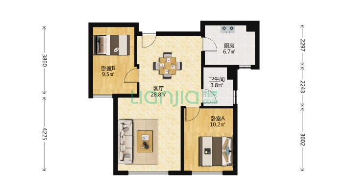 大成门二手房实景图