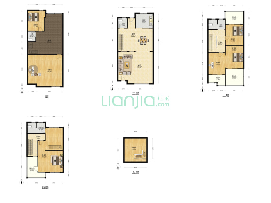 水木天成别墅区 6室2厅4卫 236平方
