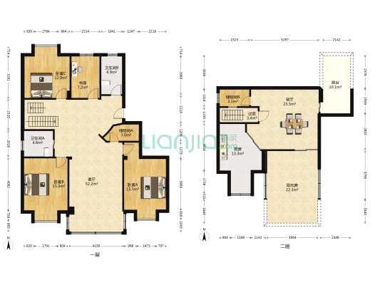 鄞南佳苑 4室2厅2卫 172平方