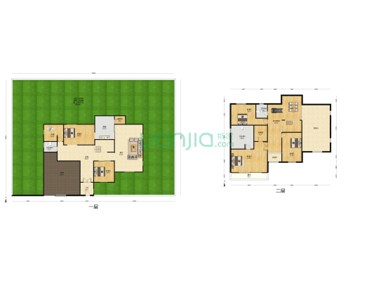 锦绣山庄 7室1厅3卫 377平方
