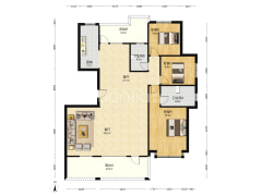 出售 天伦湾凤麟府 大平层 七米横厅 小区环境优美-涿州天伦湾凤麟府户型图
