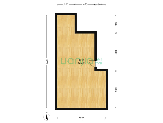 丝绸公司家属楼 1室0厅0卫 54平方