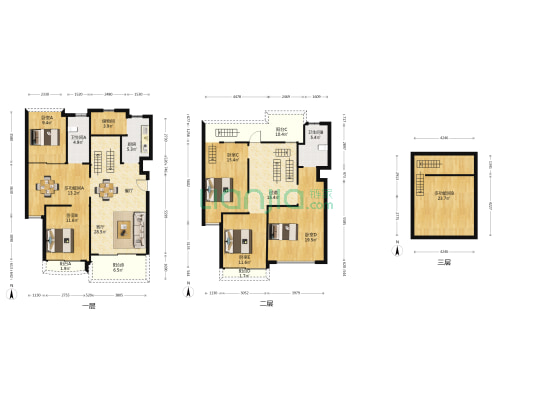 洲际豪庭 7室1厅2卫 189平方